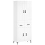 High glossy white plywood sideboard 69.5x34x180 cm by vidaXL, Sideboards - Ref: Foro24-3199875, Price: 166,57 €, Discount: %