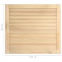 Wardrobe door slats 2 pcs pine wood 39.5x49.4 cm by vidaXL, cabinet doors - Ref: Foro24-151110, Price: 31,93 €, Discount: %