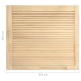 Wardrobe door slats 4 pcs pine wood 39.5x49.4 cm by vidaXL, cabinet doors - Ref: Foro24-151111, Price: 56,20 €, Discount: %