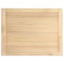 Solid pine wood slatted closet door 39.5x59.4 cm by vidaXL, cabinet doors - Ref: Foro24-151112, Price: 24,74 €, Discount: %