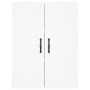 Tall white plywood sideboard 69.5x34x180 cm by vidaXL, Sideboards - Ref: Foro24-3199969, Price: 172,47 €, Discount: %