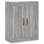 Aparador alto madera contrachapada gris sonoma 69,5x34x180 cm de vidaXL, Aparadores - Ref: Foro24-3199975, Precio: 159,62 €, ...