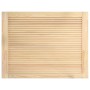 Puerta de armario de lamas 4 uds madera de pino 39,5x59,4 cm de vidaXL, Puertas de armarios - Ref: Foro24-151114, Precio: 63,...