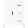 Aparador alto madera contrachapada blanco 69,5x34x180 cm de vidaXL, Aparadores - Ref: Foro24-3200001, Precio: 161,99 €, Descu...