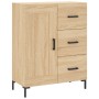 Aparador alto madera contrachapada color roble 69,5x34x180 cm de vidaXL, Aparadores - Ref: Foro24-3200004, Precio: 156,04 €, ...