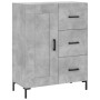 Aparador alto madera contrachapada gris hormigón 69,5x34x180 cm de vidaXL, Aparadores - Ref: Foro24-3200005, Precio: 156,62 €...