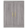 Aparador alto madera contrachapada gris sonoma 69,5x34x180 cm de vidaXL, Aparadores - Ref: Foro24-3199871, Precio: 146,31 €, ...