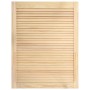 Solid pine wood slatted closet door 69x49.4 cm by vidaXL, cabinet doors - Ref: Foro24-151127, Price: 30,59 €, Discount: %