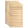 Wardrobe door slats 4 pcs pine wood 99.3x49.4 cm by vidaXL, cabinet doors - Ref: Foro24-151138, Price: 124,12 €, Discount: %