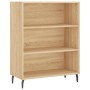 Aparador alto madera contrachapada color roble 69,5x34x180 cm de vidaXL, Aparadores - Ref: Foro24-3198740, Precio: 139,05 €, ...