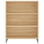 Aparador alto madera contrachapada color roble 69,5x34x180 cm de vidaXL, Aparadores - Ref: Foro24-3198740, Precio: 139,05 €, ...