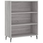 High sideboard sonoma gray plywood 69.5x34x180 cm by vidaXL, Sideboards - Ref: Foro24-3198743, Price: 135,12 €, Discount: %