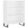 Tall white glossy plywood sideboard 69.5x34x180 cm by vidaXL, Sideboards - Ref: Foro24-3198747, Price: 164,29 €, Discount: %