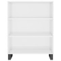 Tall white glossy plywood sideboard 69.5x34x180 cm by vidaXL, Sideboards - Ref: Foro24-3198747, Price: 164,29 €, Discount: %