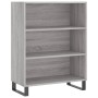 Aparador alto madera contrachapada gris sonoma 69,5x34x180 cm de vidaXL, Aparadores - Ref: Foro24-3198751, Precio: 153,99 €, ...