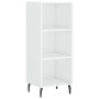 High glossy white plywood sideboard 34.5x34x180 cm by vidaXL, Sideboards - Ref: Foro24-3198995, Price: 103,99 €, Discount: %