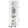 High glossy white plywood sideboard 34.5x34x180 cm by vidaXL, Sideboards - Ref: Foro24-3199067, Price: 116,18 €, Discount: %