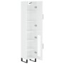 High glossy white plywood sideboard 34.5x34x180 cm by vidaXL, Sideboards - Ref: Foro24-3199067, Price: 116,18 €, Discount: %