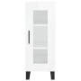 High glossy white plywood sideboard 34.5x34x180 cm by vidaXL, Sideboards - Ref: Foro24-3199067, Price: 116,18 €, Discount: %