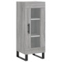 Aparador alto madera contrachapada gris Sonoma 34,5x34x180 cm de vidaXL, Aparadores - Ref: Foro24-3199071, Precio: 102,99 €, ...