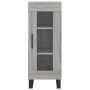 Aparador alto madera contrachapada gris Sonoma 34,5x34x180 cm de vidaXL, Aparadores - Ref: Foro24-3199071, Precio: 102,99 €, ...