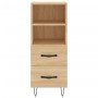 Sonoma oak plywood sideboard 34.5x34x180 cm by vidaXL, Sideboards - Ref: Foro24-3200292, Price: 97,82 €, Discount: %