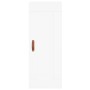 Aparador alto madera contrachapada blanco 34,5x34x180 cm de vidaXL, Aparadores - Ref: Foro24-3200297, Precio: 88,22 €, Descue...