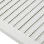 Solid white pine wood shutter door 61.5x39.4cm by vidaXL, cabinet doors - Ref: Foro24-151151, Price: 34,04 €, Discount: %