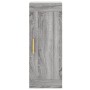 Aparador alto madera contrachapada gris Sonoma 34,5x34x180 cm de vidaXL, Aparadores - Ref: Foro24-3200319, Precio: 86,99 €, D...