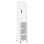 Tall white plywood sideboard 34.5x34x180 cm by vidaXL, Sideboards - Ref: Foro24-3200321, Price: 95,77 €, Discount: %