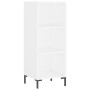 Tall white plywood sideboard 34.5x34x180 cm by vidaXL, Sideboards - Ref: Foro24-3200321, Price: 95,77 €, Discount: %