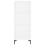 Tall white plywood sideboard 34.5x34x180 cm by vidaXL, Sideboards - Ref: Foro24-3200321, Price: 95,77 €, Discount: %