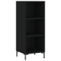 Black plywood sideboard 34.5x34x180 cm by vidaXL, Sideboards - Ref: Foro24-3200322, Price: 90,86 €, Discount: %