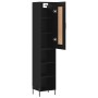 Black plywood sideboard 34.5x34x180 cm by vidaXL, Sideboards - Ref: Foro24-3200330, Price: 93,12 €, Discount: %