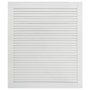 Wardrobe door slats 2 pcs white pine wood 61.5x49.4 cm by vidaXL, cabinet doors - Ref: Foro24-151155, Price: 61,98 €, Discoun...