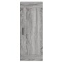 Aparador alto madera contrachapada gris Sonoma 34,5x34x180 cm de vidaXL, Aparadores - Ref: Foro24-3200343, Precio: 92,99 €, D...