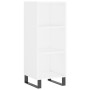 Tall white plywood highboard 34.5x34x180 cm by vidaXL, Sideboards - Ref: Foro24-3200345, Price: 90,99 €, Discount: %