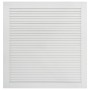 Wardrobe door with white pine wood slats 61.5x59.4 cm by vidaXL, cabinet doors - Ref: Foro24-151157, Price: 39,01 €, Discount: %