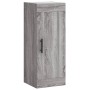 Aparador alto madera contrachapada gris Sonoma 34,5x34x180 cm de vidaXL, Aparadores - Ref: Foro24-3200351, Precio: 90,99 €, D...