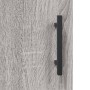 Aparador alto madera contrachapada gris Sonoma 34,5x34x180 cm de vidaXL, Aparadores - Ref: Foro24-3200351, Precio: 90,99 €, D...