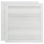 Wardrobe door slats 2 pcs white pine wood 61.5x59.4 cm by vidaXL, cabinet doors - Ref: Foro24-151158, Price: 63,38 €, Discoun...