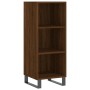 Tall brown oak plywood sideboard 34.5x34x180 cm by vidaXL, Sideboards - Ref: Foro24-3200352, Price: 91,38 €, Discount: %