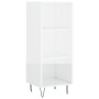 High glossy white plywood sideboard 34.5x34x180 cm by vidaXL, Sideboards - Ref: Foro24-3200355, Price: 90,00 €, Discount: %