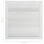 Wardrobe door slats 2 pcs white pine wood 61.5x59.4 cm by vidaXL, cabinet doors - Ref: Foro24-151158, Price: 63,38 €, Discoun...