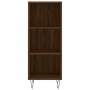 Aparador alto madera contrachapada roble marrón 34,5x34x180 cm de vidaXL, Aparadores - Ref: Foro24-3200360, Precio: 84,99 €, ...