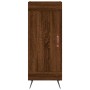 Tall oak brown plywood highboard 34.5x34x180 cm by vidaXL, Sideboards - Ref: Foro24-3199472, Price: 106,09 €, Discount: %