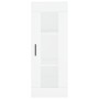 Aparador alto madera contrachapada blanco 34,5x34x180 cm de vidaXL, Aparadores - Ref: Foro24-3199377, Precio: 94,99 €, Descue...