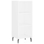 Tall white plywood sideboard 34.5x34x180 cm by vidaXL, Sideboards - Ref: Foro24-3199377, Price: 92,53 €, Discount: %