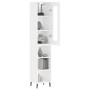 High glossy white plywood sideboard 34.5x34x180 cm by vidaXL, Sideboards - Ref: Foro24-3199379, Price: 101,99 €, Discount: %