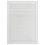 Wardrobe door slats 2 units white pine wood 69x39.4 cm by vidaXL, cabinet doors - Ref: Foro24-151161, Price: 57,51 €, Discoun...